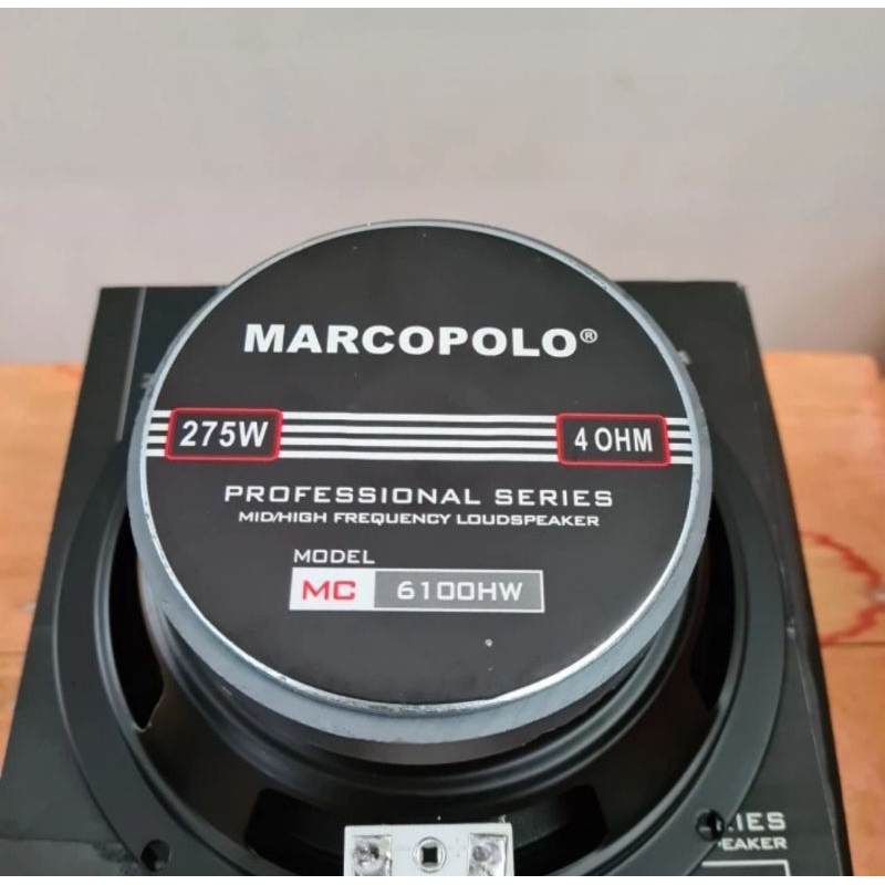 SPEAKER MARCOPOLO 6" MC6100 FULLRANGE