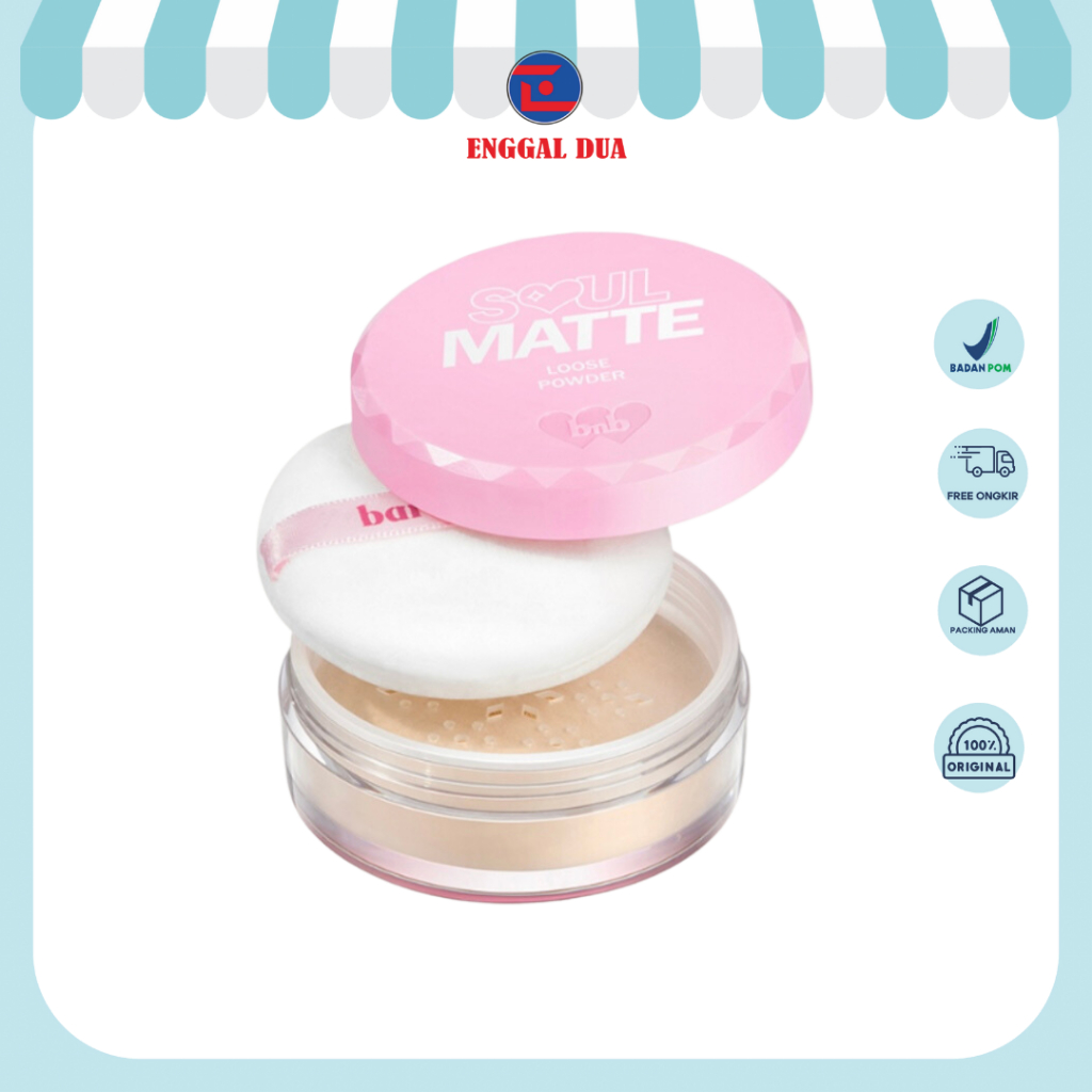 BNB barenbliss Soul-Matte Loose Powder Korea Bedak Tabur