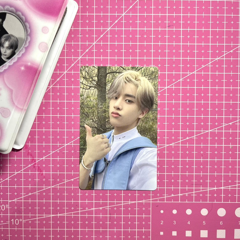 (BOOKED) PHOTOCARD OFFICIAL ENHYPEN JAKE MDO WEVERSE VER BIRU