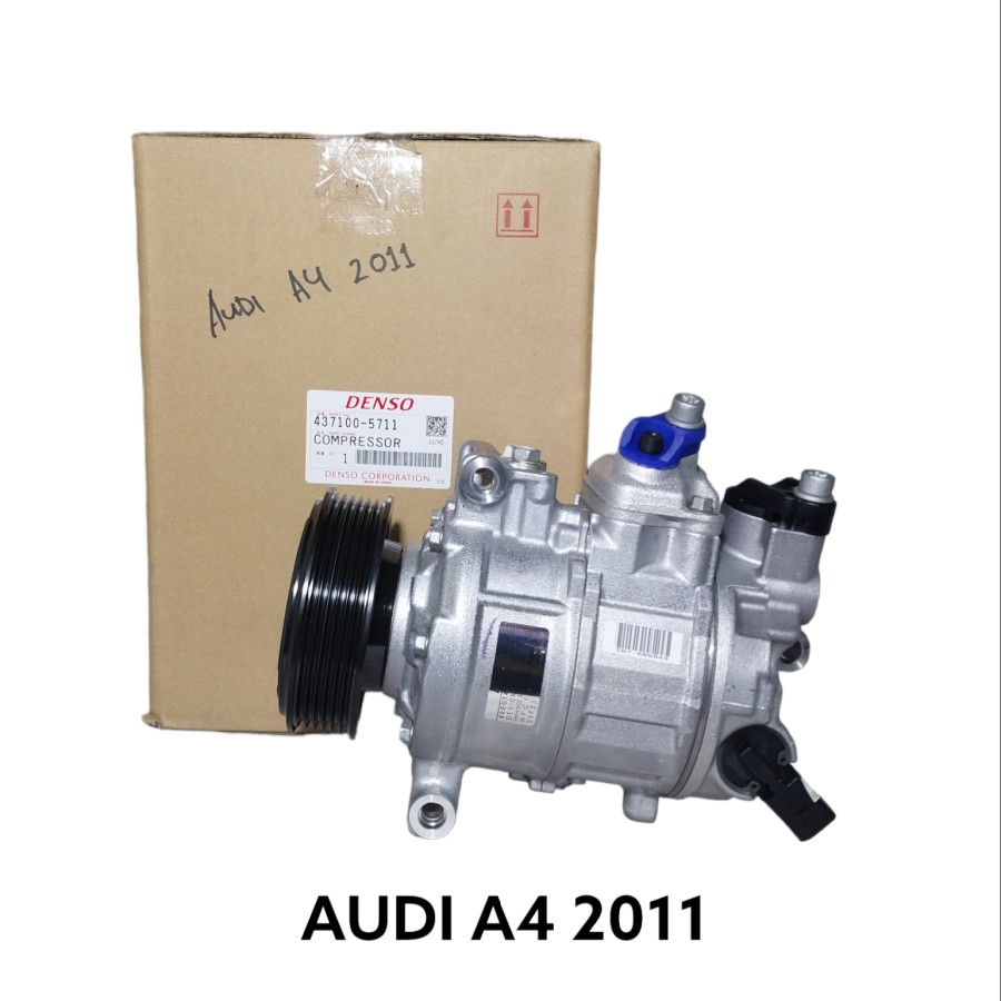 KOMPRESOR COMPRESOR AC MOBIL AUDI A4 TAHUN 2011 ASLI DENSO ORIGINAL
