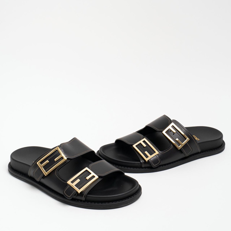 FENDI LEATHER SANDAL