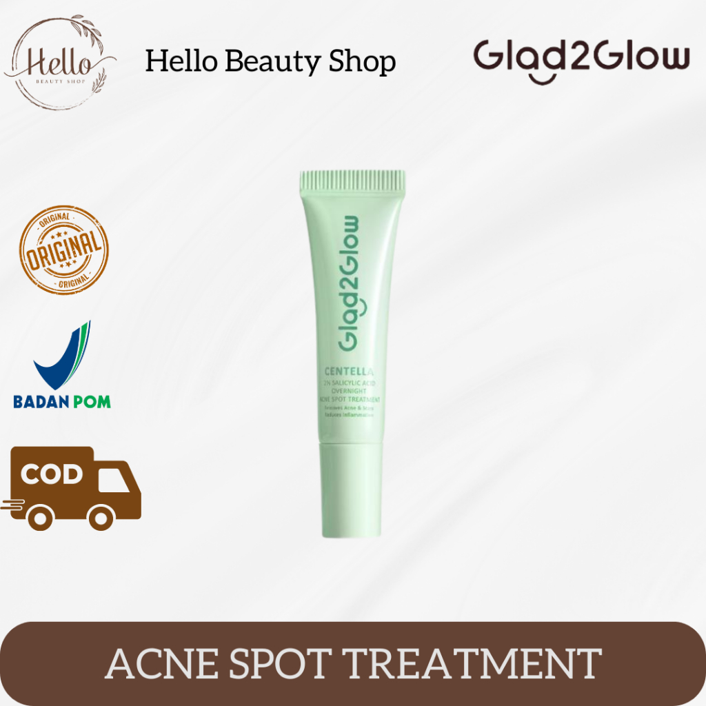 GLAD2GLOW OVERNIGHT ACNE SPOT TREATMENT