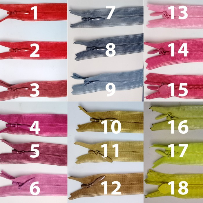 Resleting Jepang YKK 60 cm/ Sleting Jepang YKK Zipper 24 inch Asli YKK