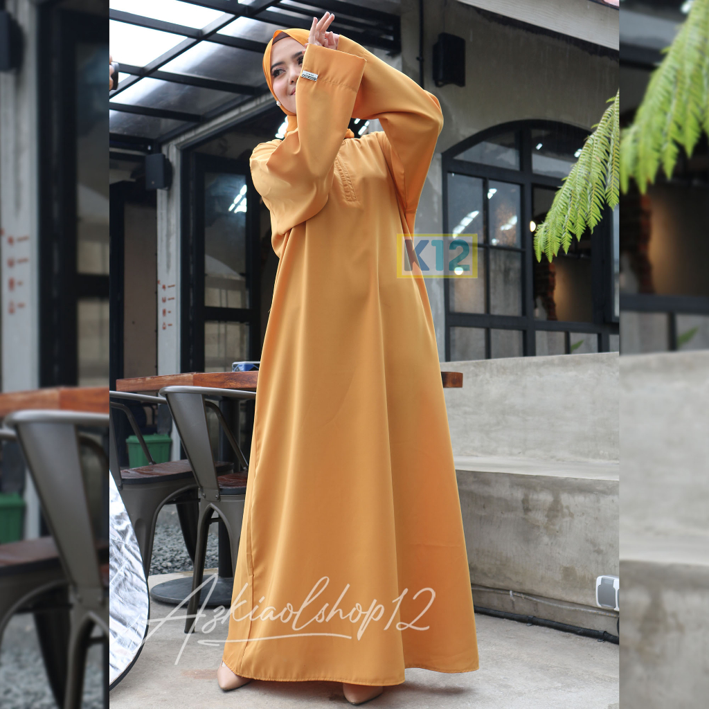 ( BISA COD ) GAMIS WANITA KEKINIAN || GAMIS AZKIA || GAMIS REMAJA