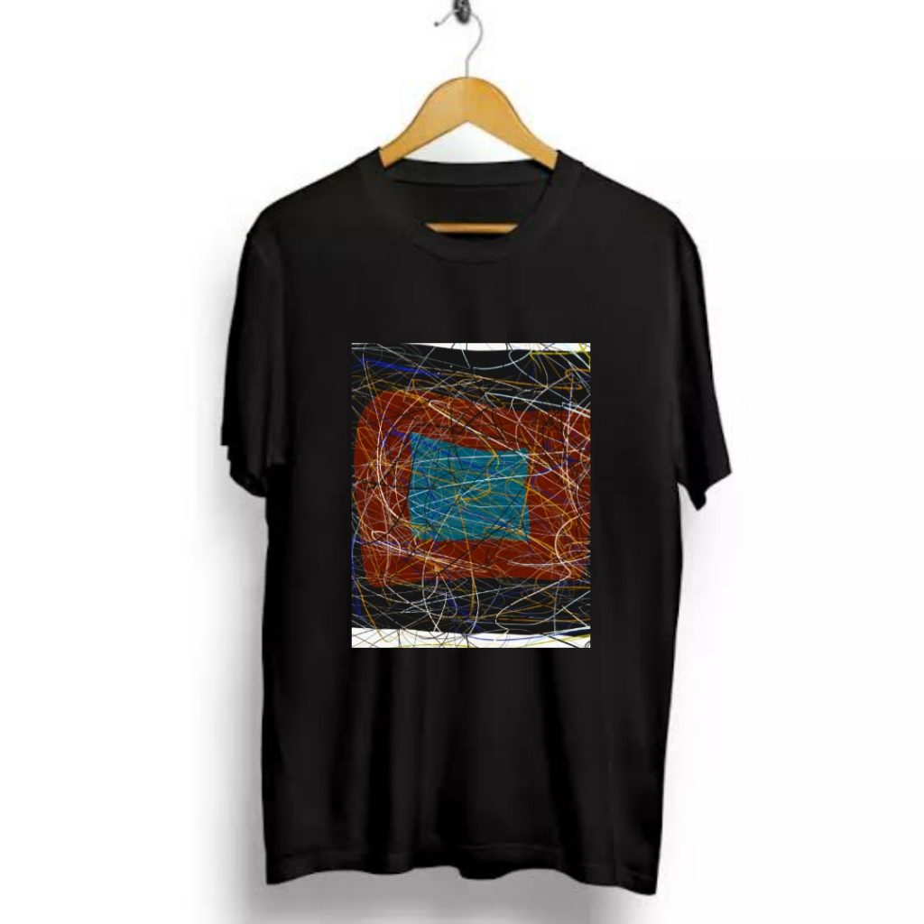 kaos seni lukisan abstrak Cirque Art