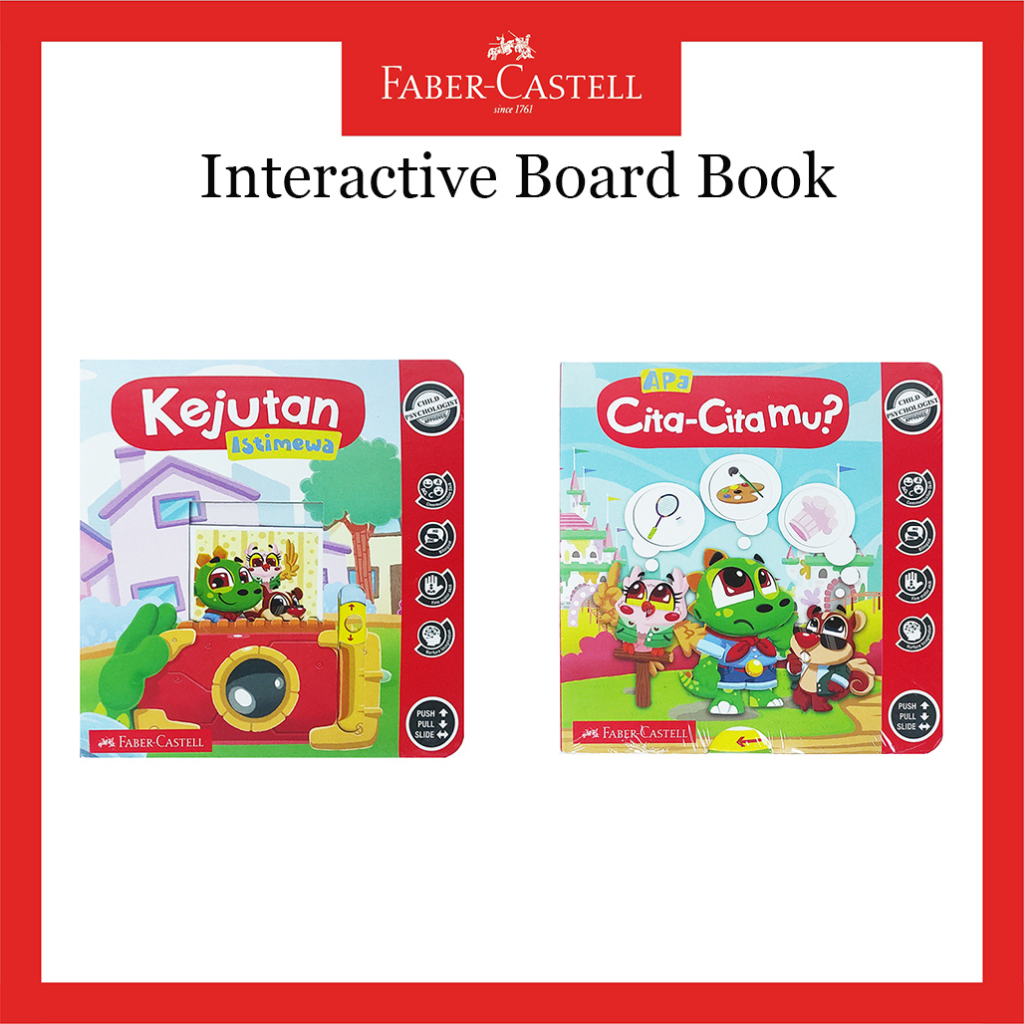 

Interactive Board Book Faber Castell - Apa Cita-Citamu dan Kejutan Istimewa