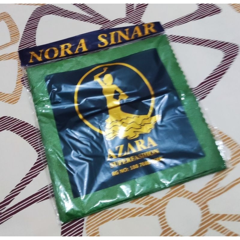 JILBAB SINAR AZARA/ HIJAB AZARA WARNA HIJAU DAUN