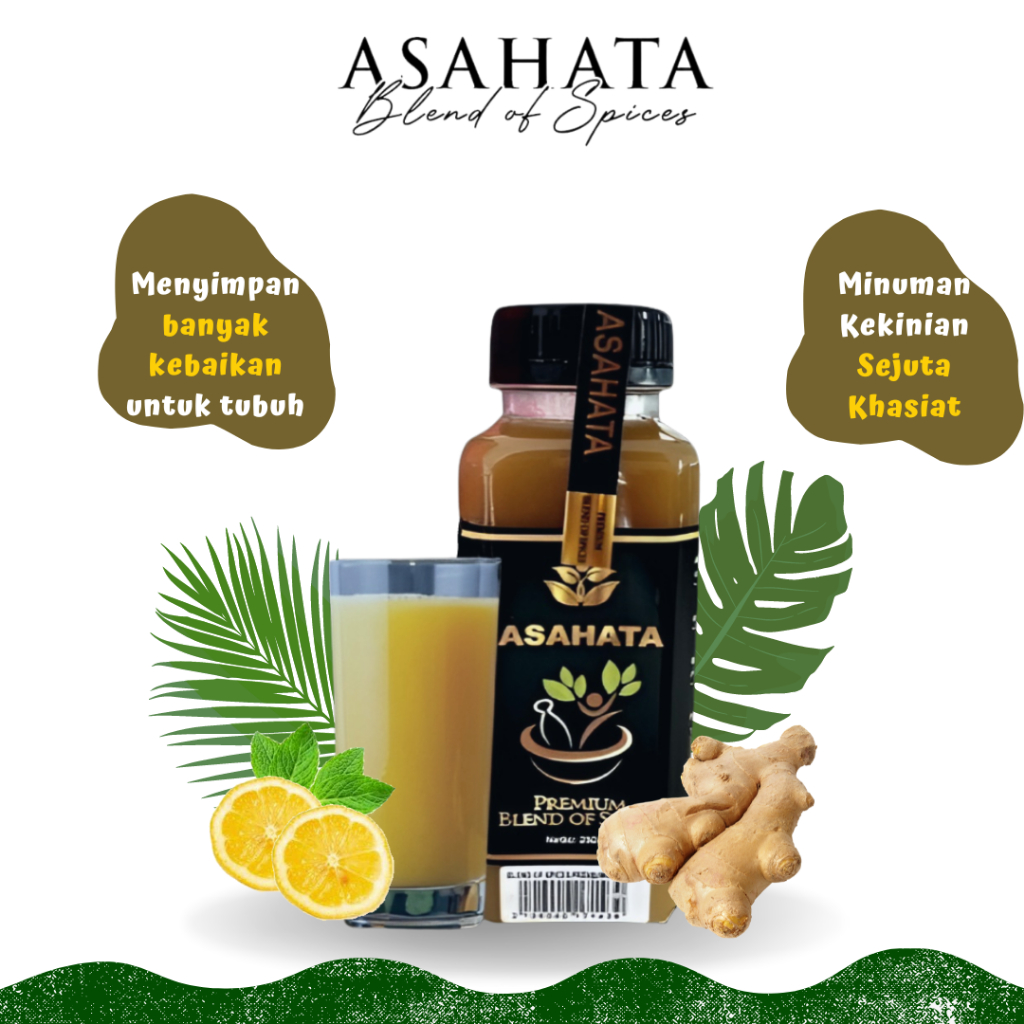 

Asahata Premium Jus Herbal Ramuan Rempah Berkhasiat Tinggi Untuk Imunitas Tubuh