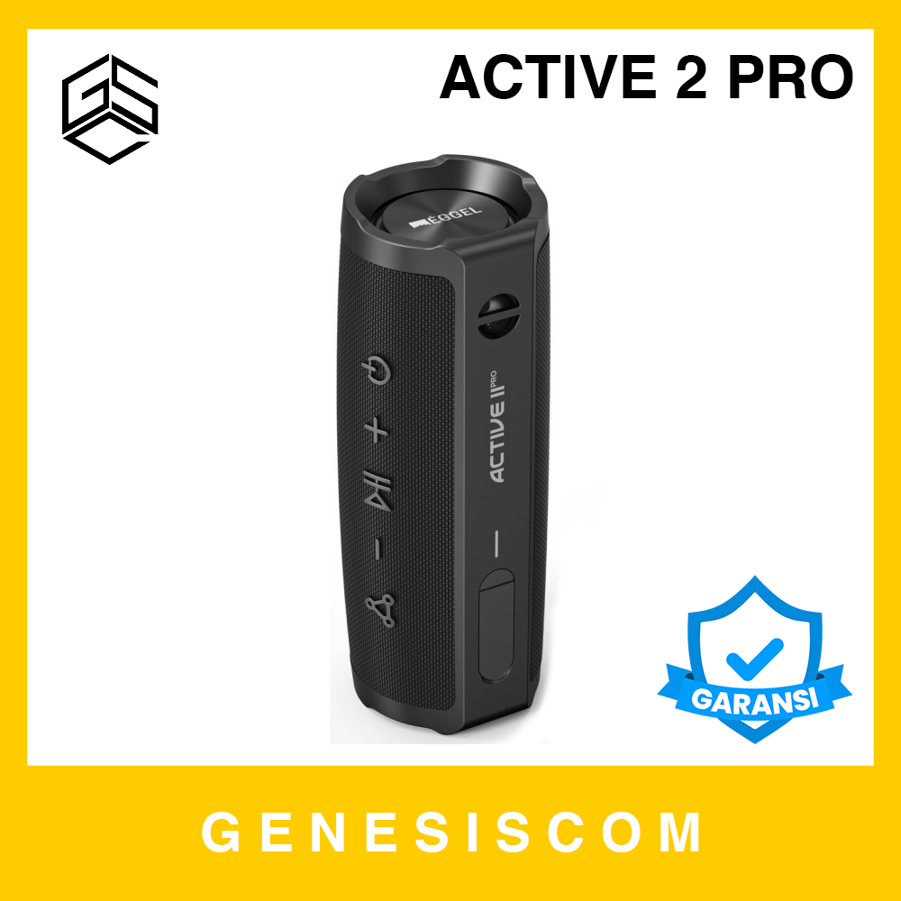 Speaker EGGEL Active 2 Pro Bluetooth Waterproof Portable II Bass ORIGINAL