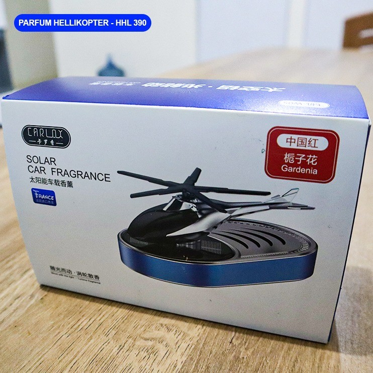 Parfum Solar Mobil Aluminium Helikopter Car Air Freshener Aromatherapy