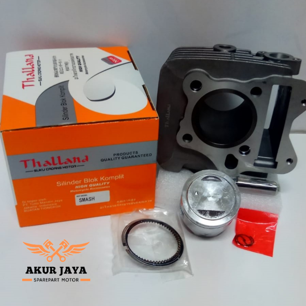 BLOK SEHER BORING SET SUZUKI SMASH 110 R STD 53,5MM PEN 14 MERK THALLAND