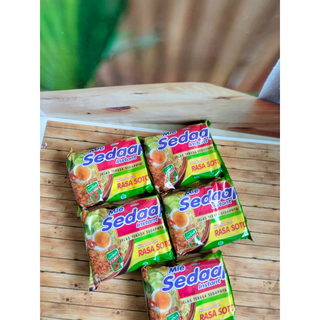 

MIE SEDAP SEDAAP KUAH SOTO (ISI 5 BUNGKUS)