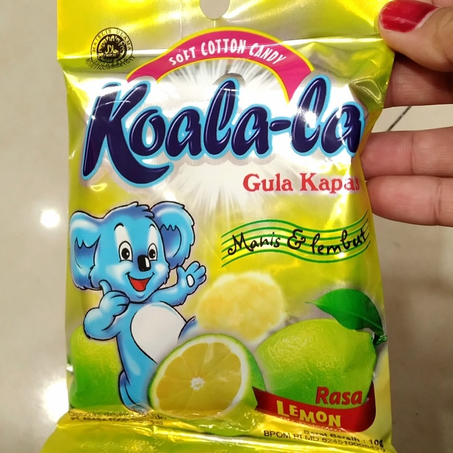 

Koala-La / Koalala Soft Cotton Candy 10gr / Permen Gula Kapas