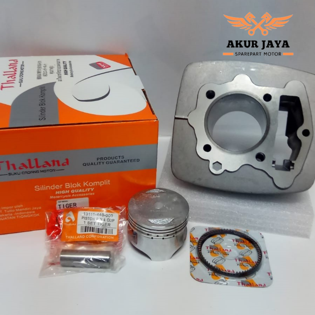 BLOK SEHER BORING SET HONDA TIGER LAMA/TIGER NEW REVO STD 63,5MM MERK THALLAND
