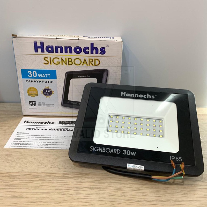 Hannochs Signboard Lampu Sorot / Tembak 30W / 30 Watt