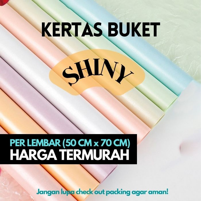 

[PER LEMBAR] TERMURAH KERTAS BUKET SYDNEY WRAPPING SHINY MENGKILAP PAPER BOUQUET BUNGA FLORIST BUKET SNACK CELLOPHANE PREMIUM