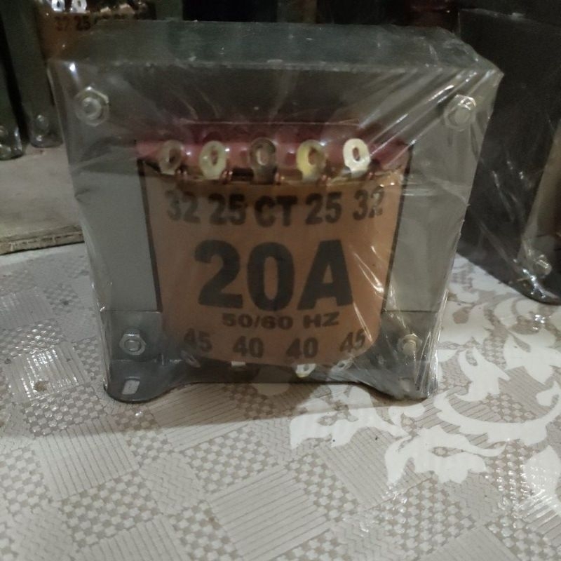 trafo 20amper ct45 csh trafo 20amper