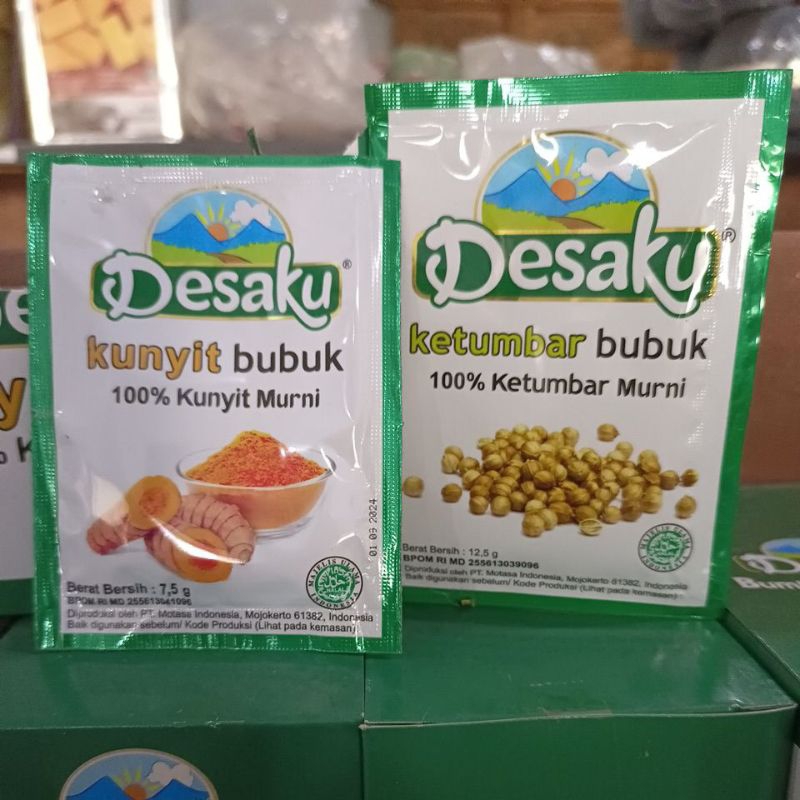 

desaku ketumbar bubuk/desaku kunyit bubuk