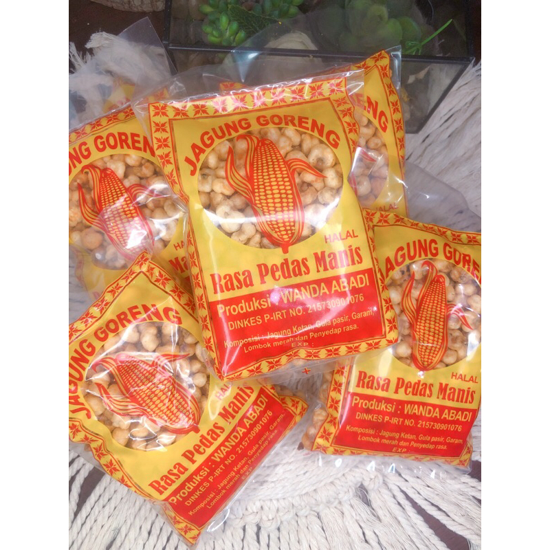 

CEMILAN JAGUNG,JAGUNG GORENG PEDAS MANIS,JAGUNG MARNING PEDAS MANIS