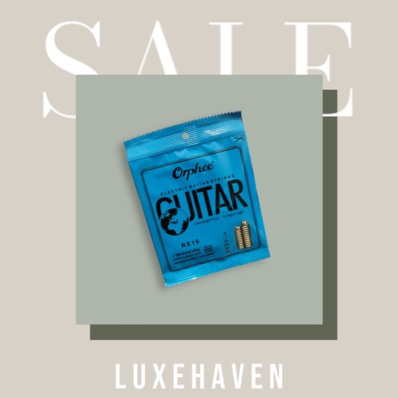 SENAR GITAR ELEKTRIK ORPHEE RX15