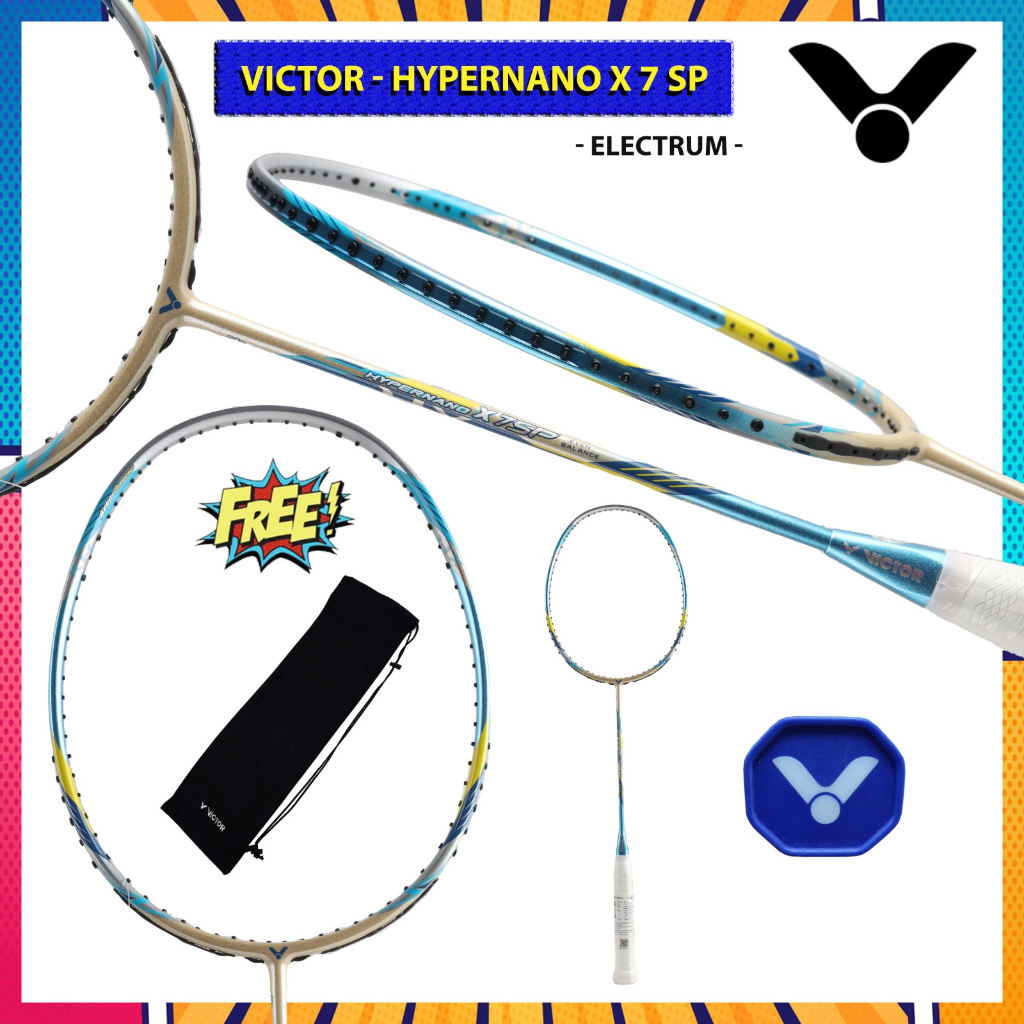 Raket Badminton Original Victor HYPERNANO X 7 SP POWER HX7SP