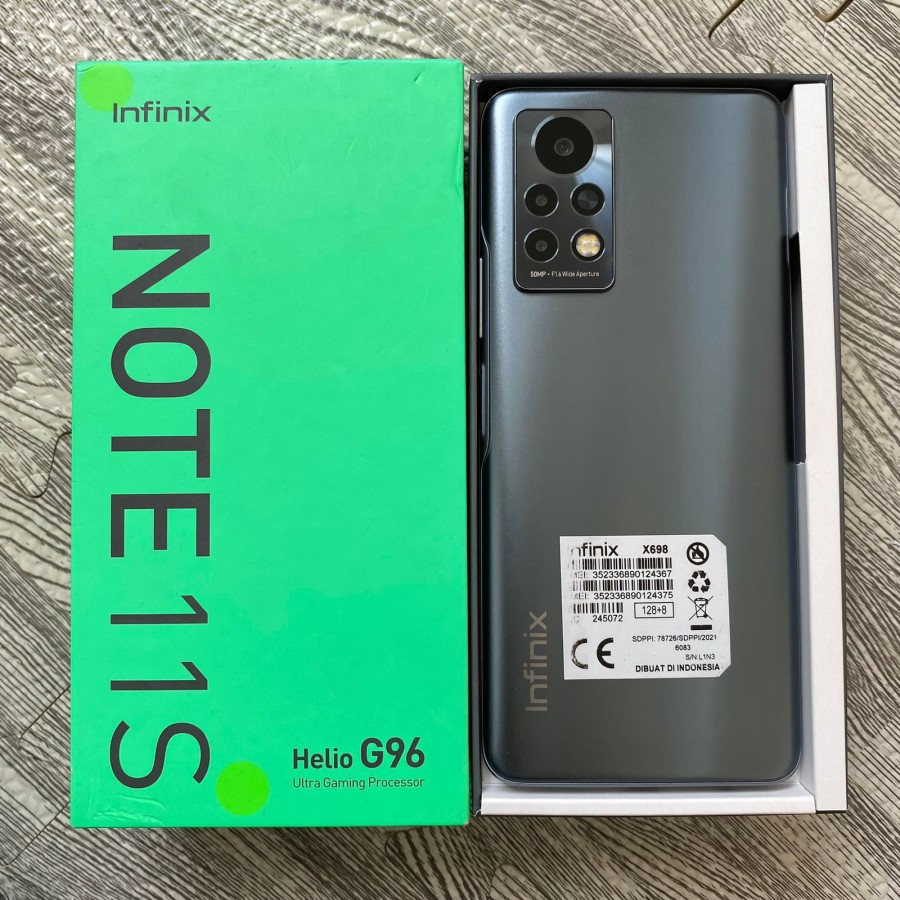 Infinix Note 11s 8/128GB Second Fullset