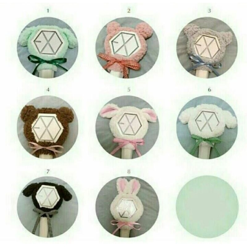 COVER LIGHTSTICK BOYNEXTDOOR SEVENTEEN DAY6 EXO ENHYPEN STRAYKIDS SVT TXT KPOP