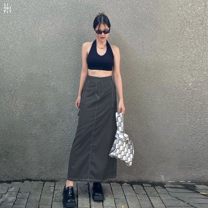 MAZIE CARGO SKIRT//ROK KOREA//ROK KEKINIAN