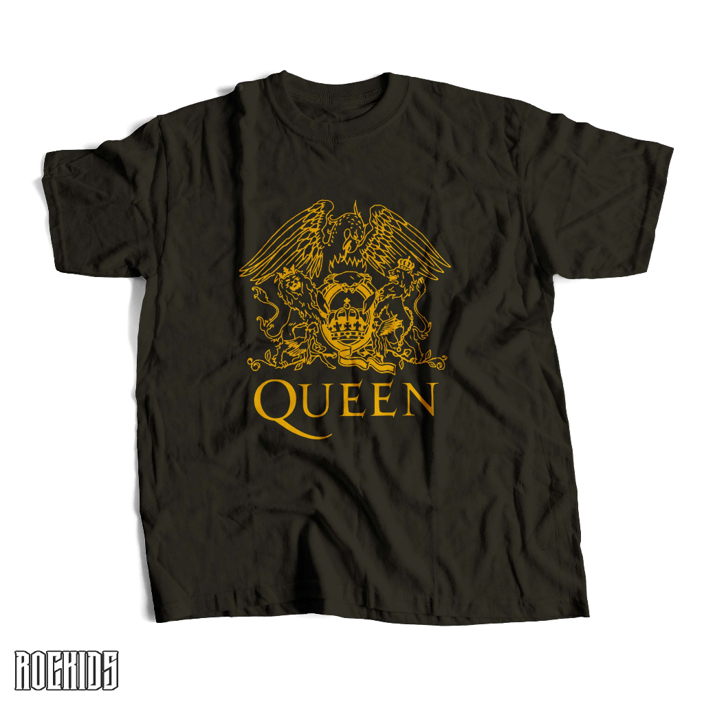 ROCKIDS - QUEEN - TSHIRT - TEES - KIDSWEAR - KAOS BAND - KAOS BAND QUEEN - KAOS QUEEN - TSHIRT QUEEN