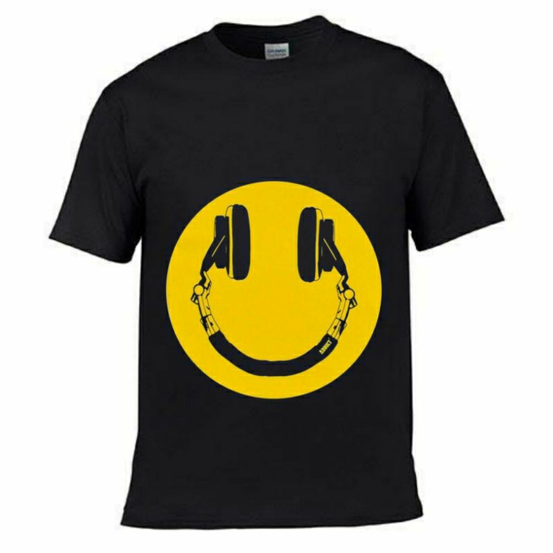 Smile T-shirt Black