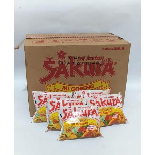 

Sakura Mie Instan Goreng isi 40 pcs / Dus