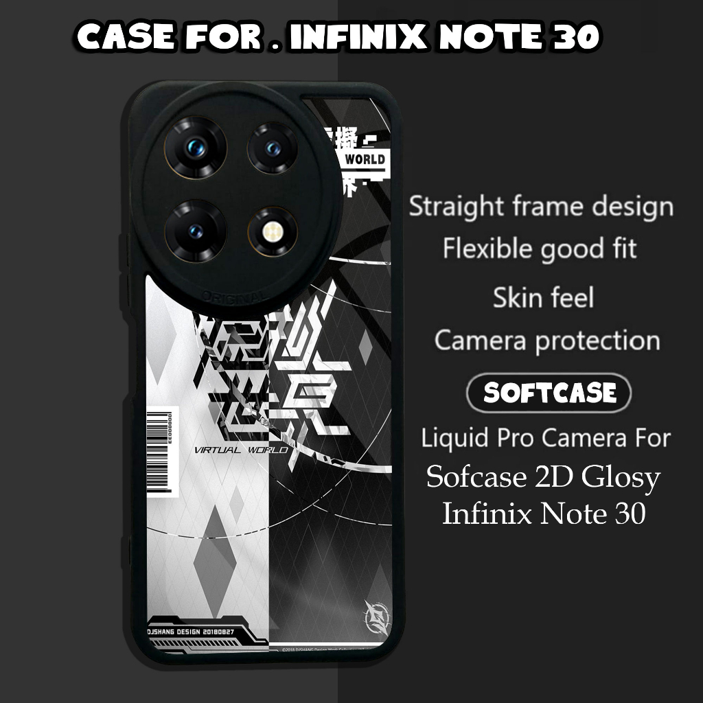 Case Infinix Note 30 NFC 2023 Motif [ART] 2D Terlaris Casing Infinix Note 30 NFC Terbaru Softcase In