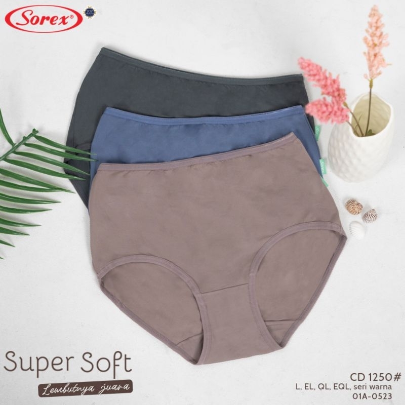 sorex cd celana dalam supersoft model maxi 1250