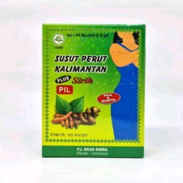 

Jamu Susut Perut Kalimantan (Isi 10 Sachet)