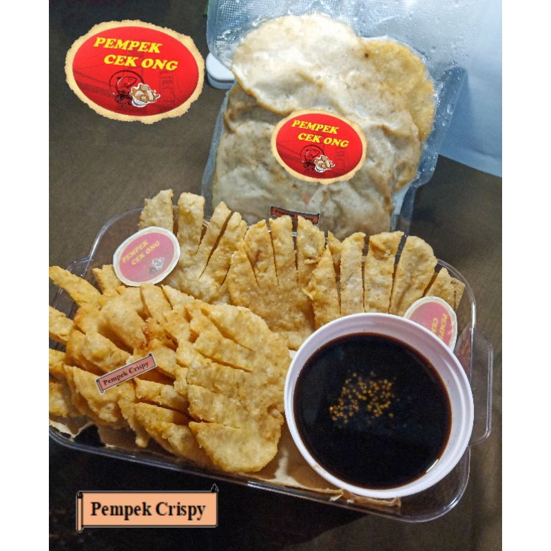 

PEMPEK CEK ONG - PEMPEK CRISPY VACUM 1 PACK ISI 10