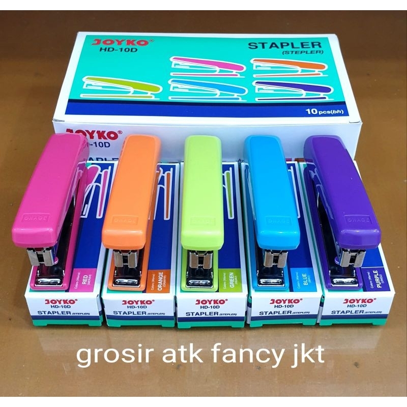 

HD 10 D Stapler Stepler Jepretan Cekrekan Hekmesin Joyko HD-10D