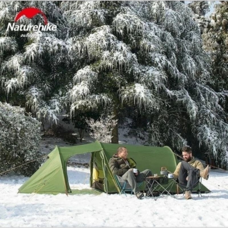 TENDA OPALUS 20D NATUREHIKE 3P NH17L001-L Nylon Tunnel 4 Seasons Waterproof