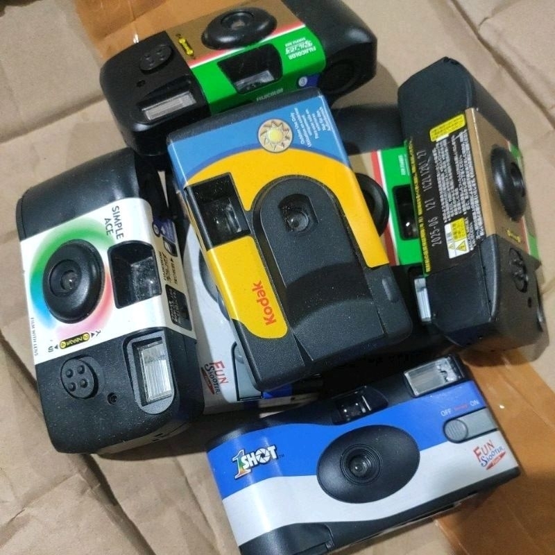 Kamera Disposable Bekas Kosongan