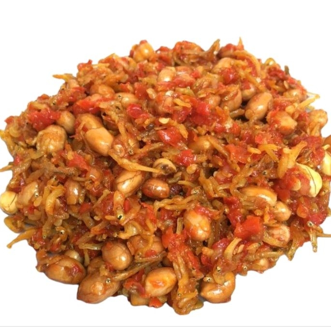 

Sambal Teri Medan Xtra Kacang 150 Gram Dapoer Romantis