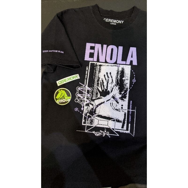 Kaos Band Official Enola x Future Ceremony Size Large Zip Rekah Collapse