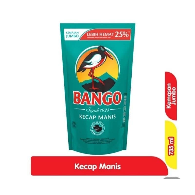 

Kecap Bango Kemasan Jumbo 735ml