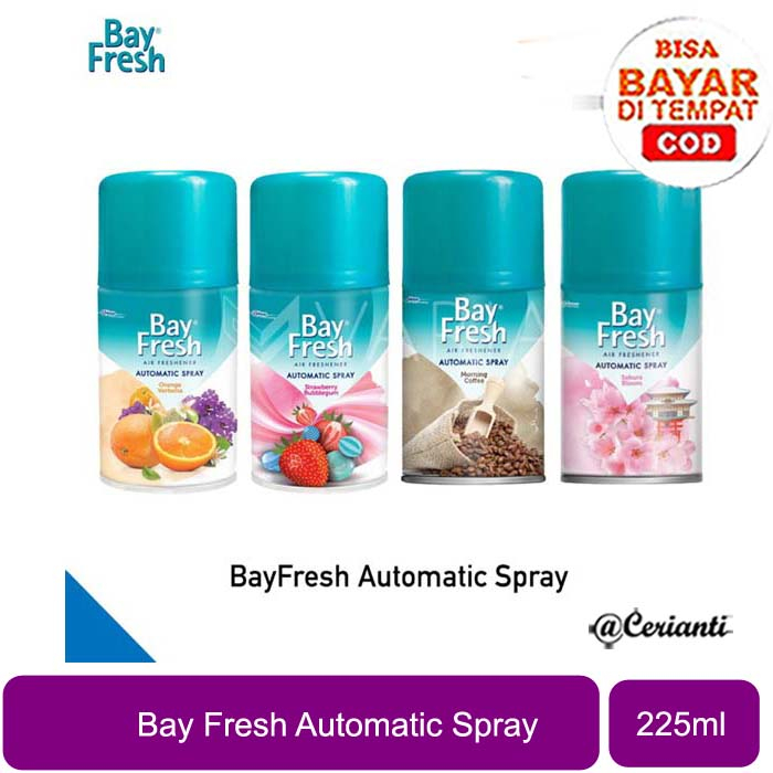 BayFresh Air Freshener Aerosol / Bayfresh Matic Refill 225ml_CERIANTI