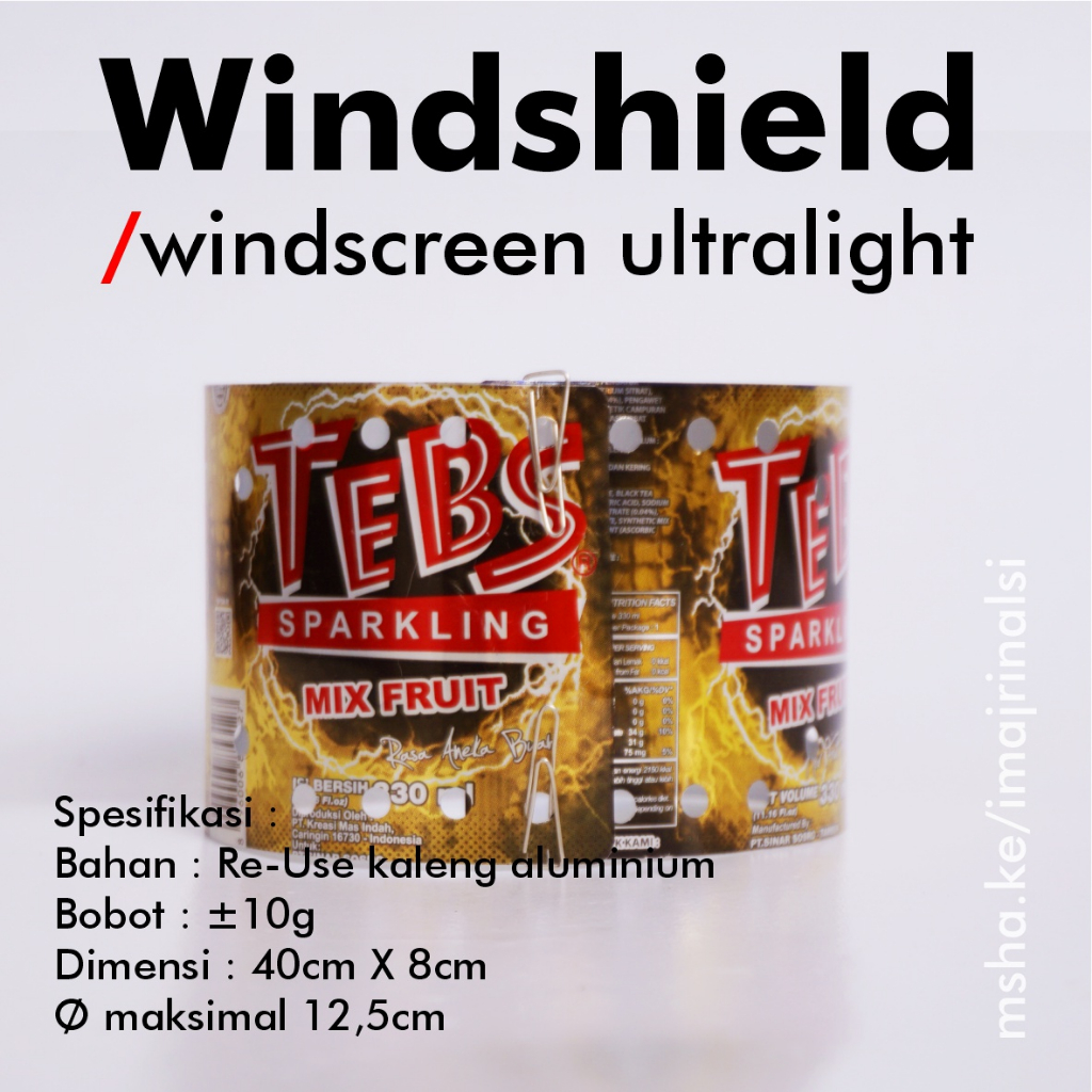 imajrinalsi ⛺ Windshield Windscreen Ultralight Pot Stands Tungku Dudukan Pot Support Mendaki DIY Kak