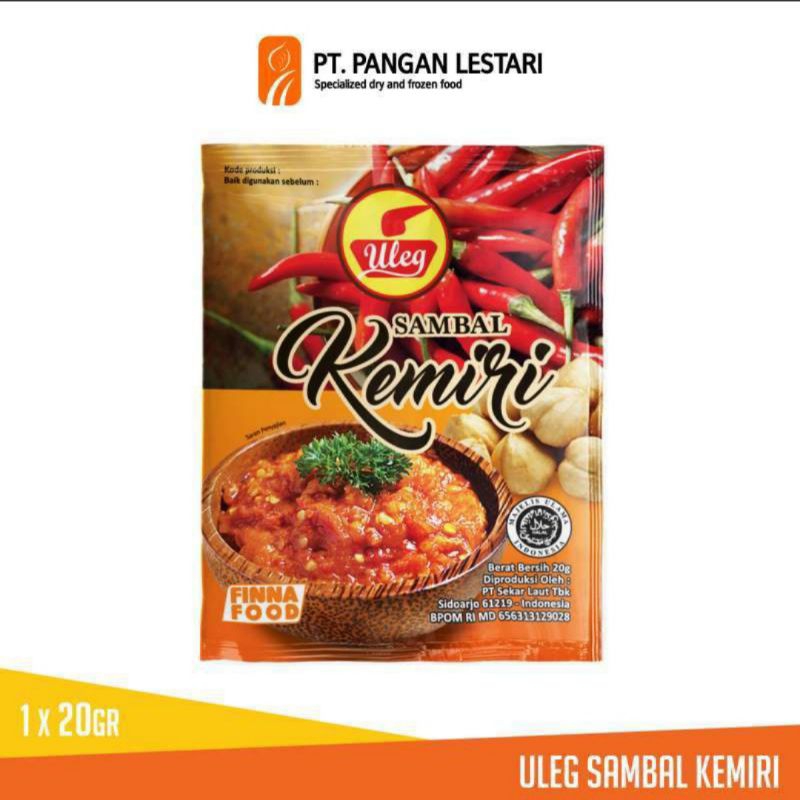 

Sambel Uleg Kemiri Sachet (10sachet/18gr)