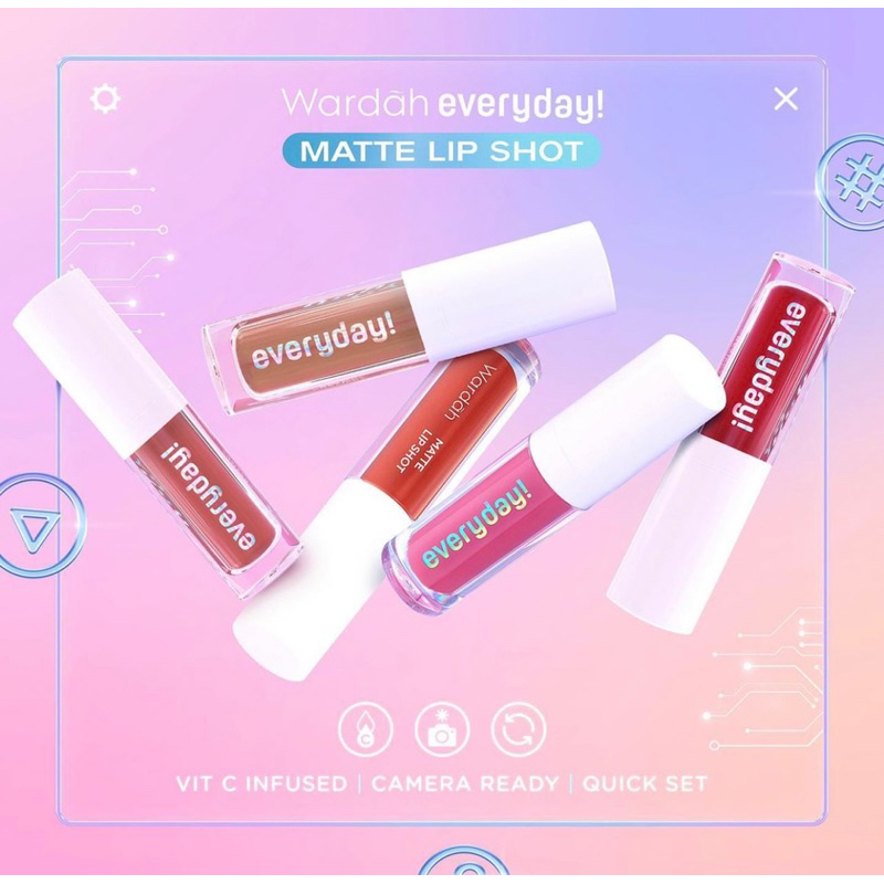 Wardah Everyday Matte Lip Shot