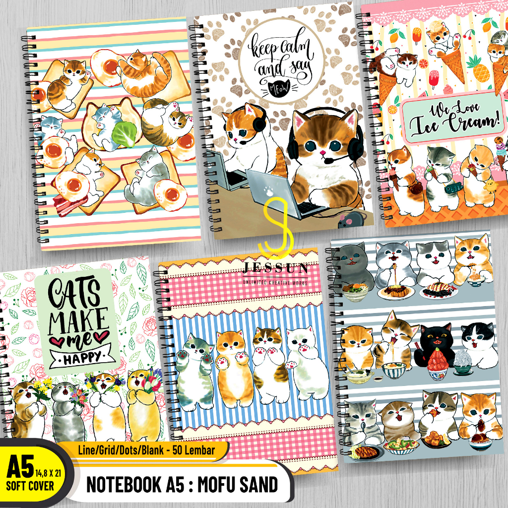 

NOTEBOOK KUCING Soft Cover