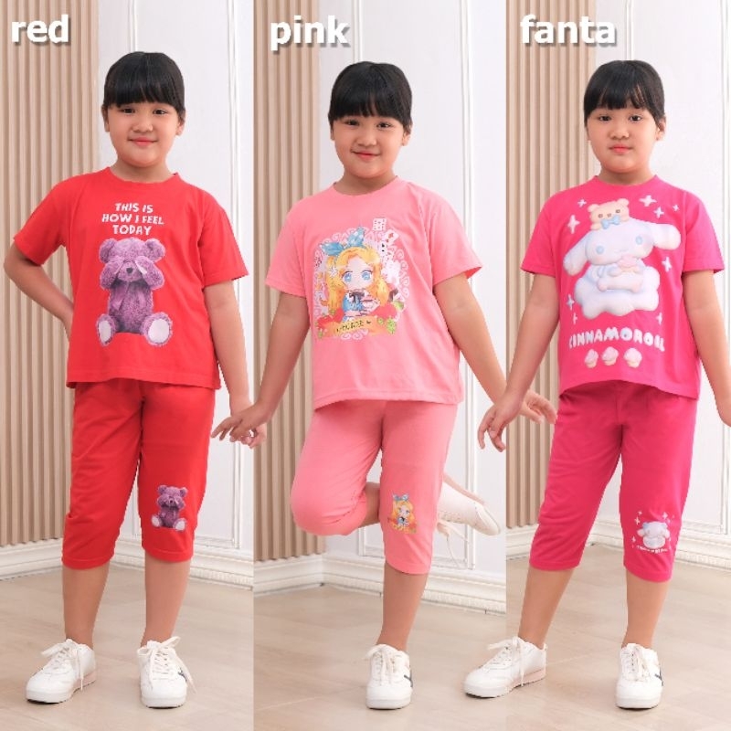 Baju Anak Perempuan Umur 7 - 12 Tahun Setelan Anak Perempuan
