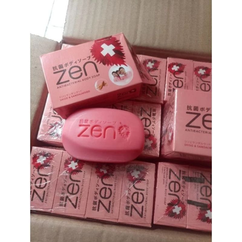 Paket Hemat Sabun ZEN Batang 70g ( 1 pack isi 4 pcs) / Sabun Mandi Anti Bakteri Soap