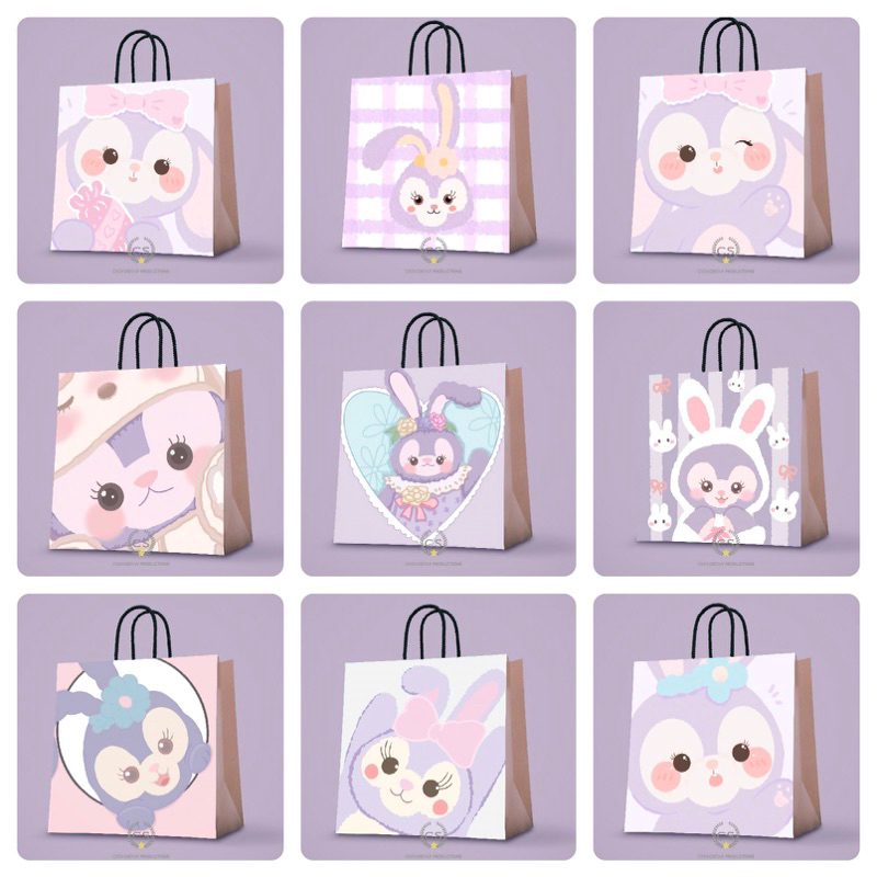 

Paperbag Custom Stella lou Goodie Bag Ulang Tahun Anak Tas Kado Tas Kertas Duffy