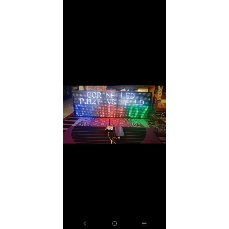 papan skor scoreboard digital